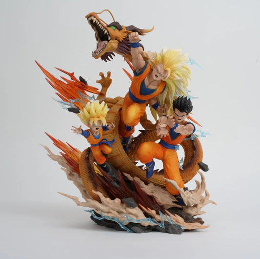 Hootanime: Goku/Gohan/Goten Dragon Ball 28 Cm