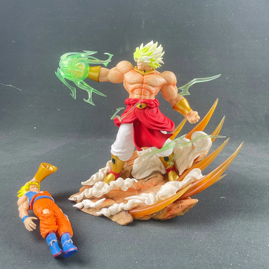 Hootanime: Broly Vs Son Goku Dragon Ball 20 Cm