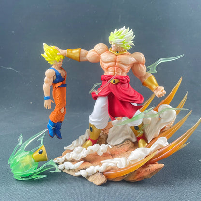 Hootanime: Broly Vs Son Goku Dragon Ball 20 Cm